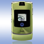   Motorola RAZR V3i celery green