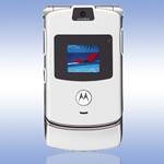   Motorola RAZR V3i white